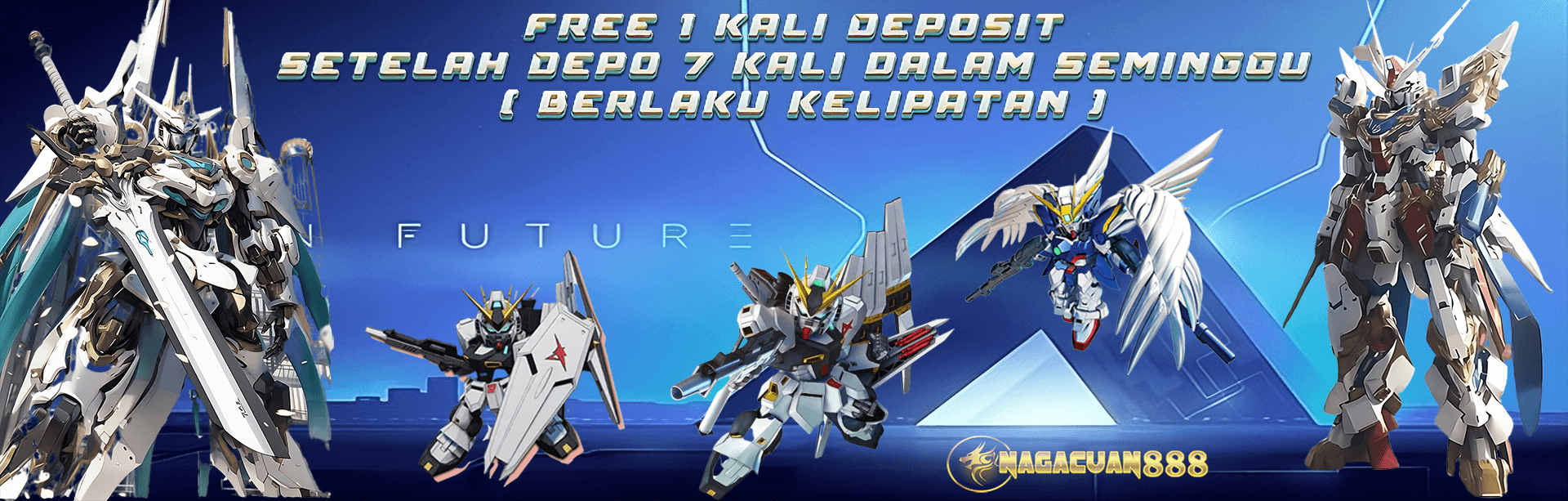 FREE DEPOSIT KE 8